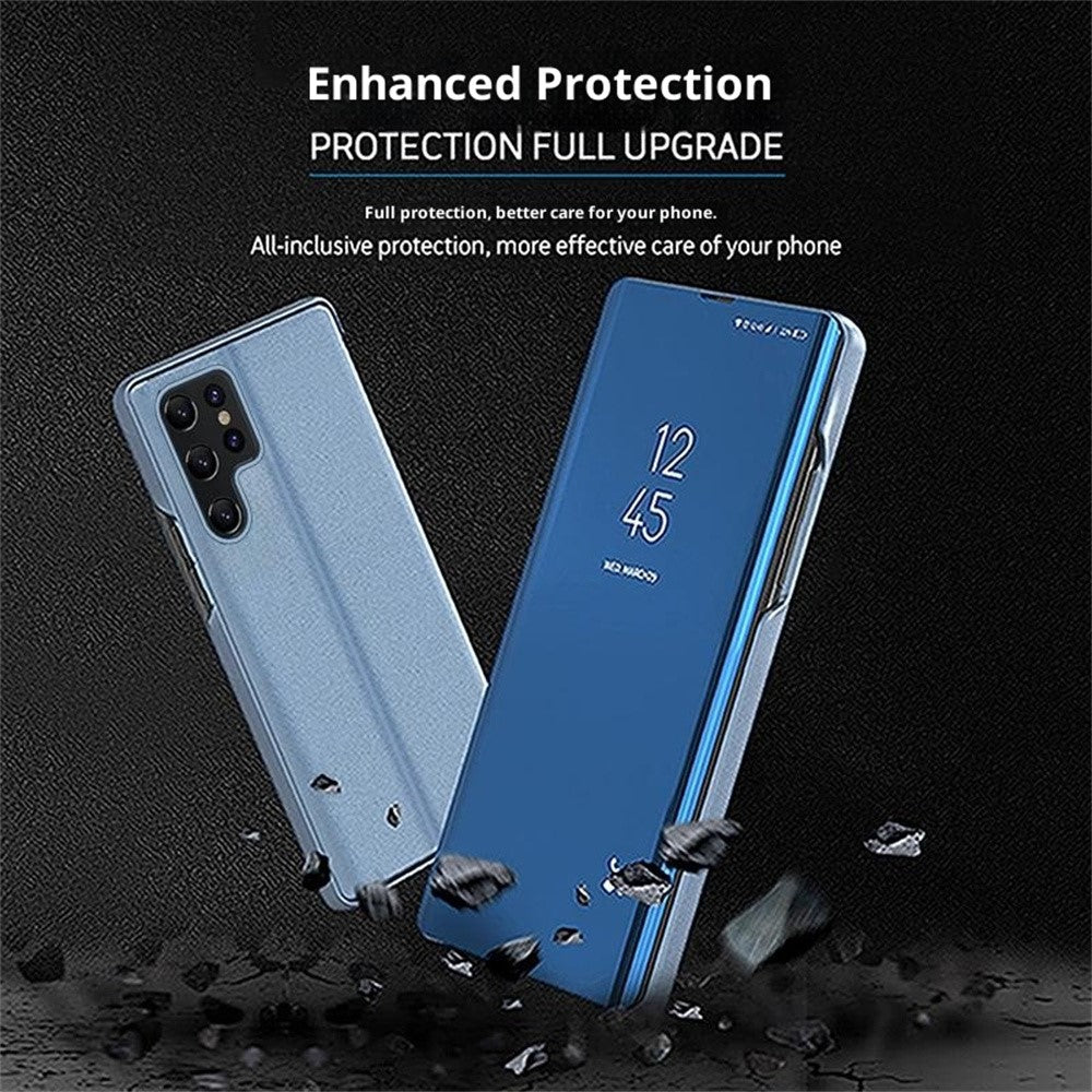 For Samsung Galaxy S26 Ultra Case View Window Stand Leather Flip Phone Cover