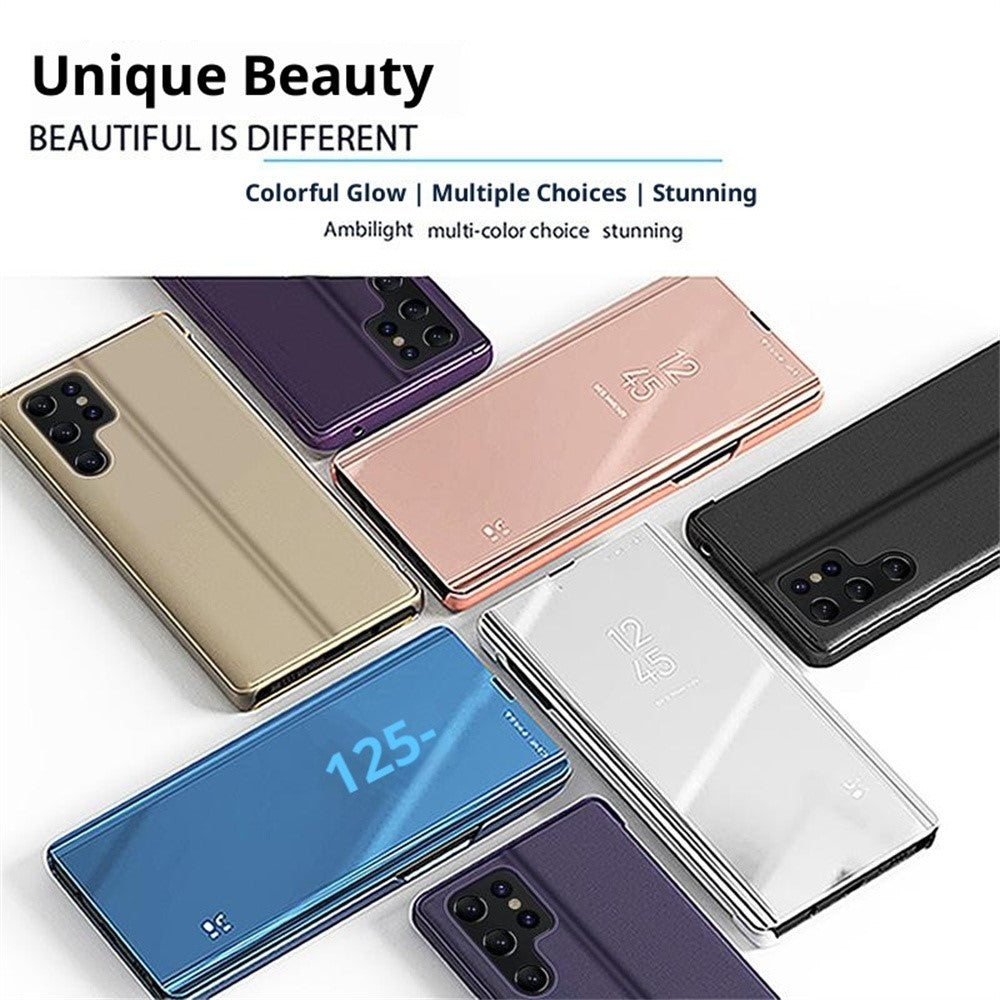 For Samsung Galaxy S26 Ultra Case View Window Stand Leather Flip Phone Cover