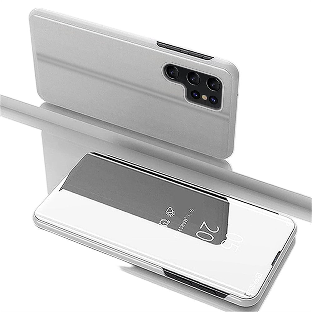 For Samsung Galaxy S26 Ultra Case View Window Stand Leather Flip Phone Cover