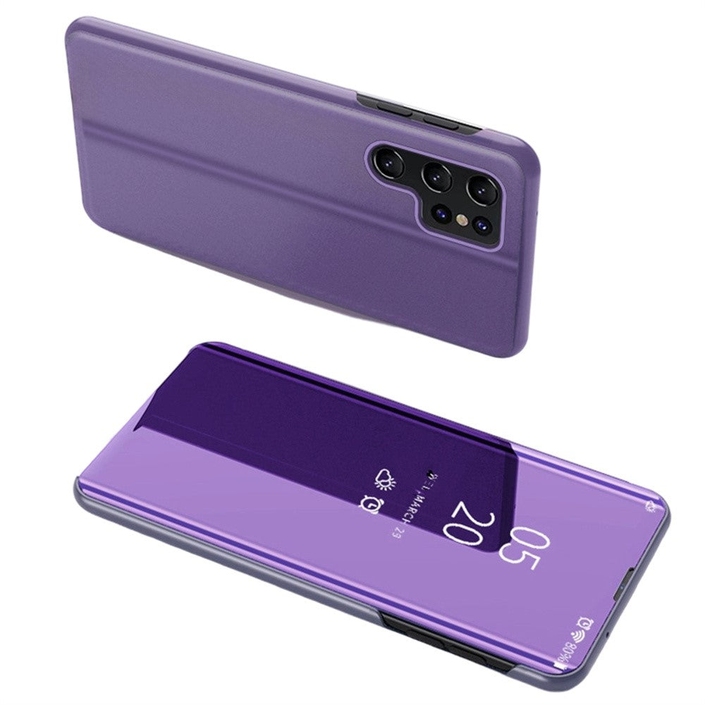 For Samsung Galaxy S26 Ultra Case View Window Stand Leather Flip Phone Cover