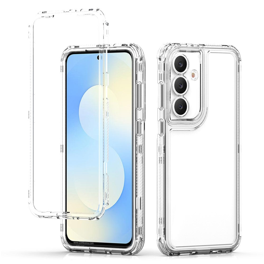 For Samsung Galaxy S25 FE Case Anti Scratch Acrylic TPU Clear Phone Cover