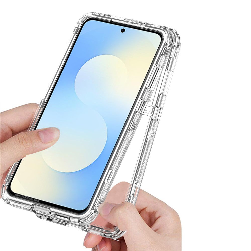 For Samsung Galaxy S25 FE Case Anti Scratch Acrylic TPU Clear Phone Cover