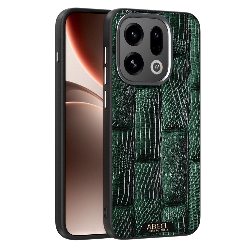 ABEEL For Oppo Find X9 5G Case Compatible with MagSafe Beast Texture Micro-Embossing Back Cover