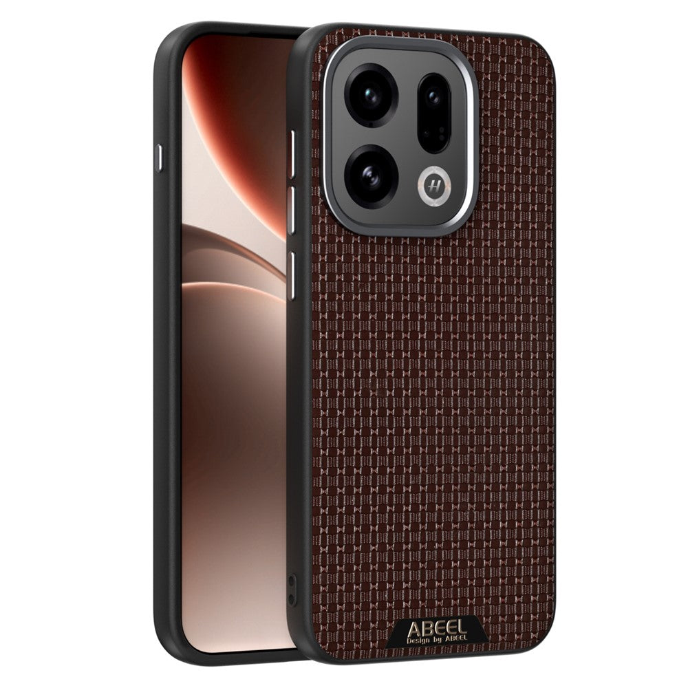 ABEEL For Oppo Find X9 5G Case Compatible with MagSafe Textured Micro-Embossing Back Cover