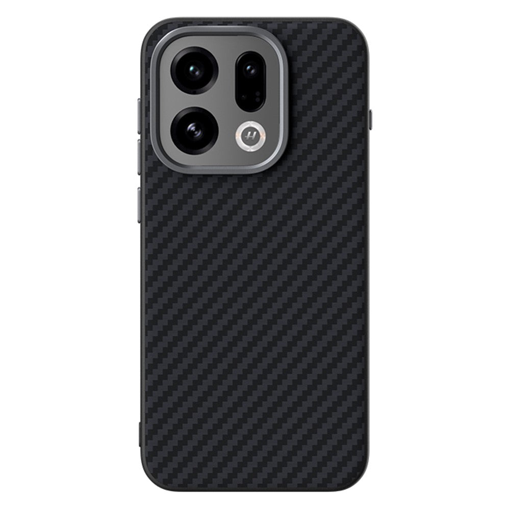 ABEEL For Oppo Find X9 5G Case Compatible with MagSafe Carbon Fiber Texture Back Cover