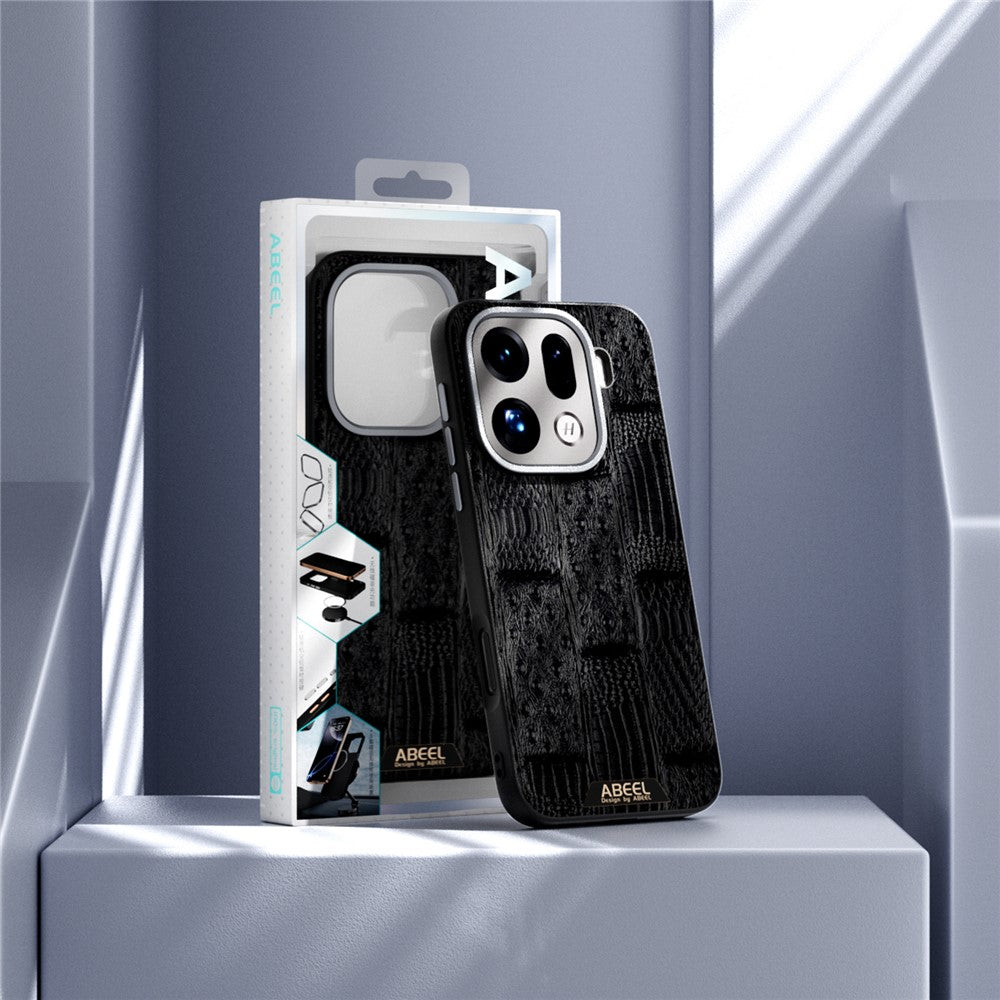 ABEEL For Oppo Find X9 Pro 5G Case Compatible with MagSafe Beast Texture Micro-Embossing Back Cover