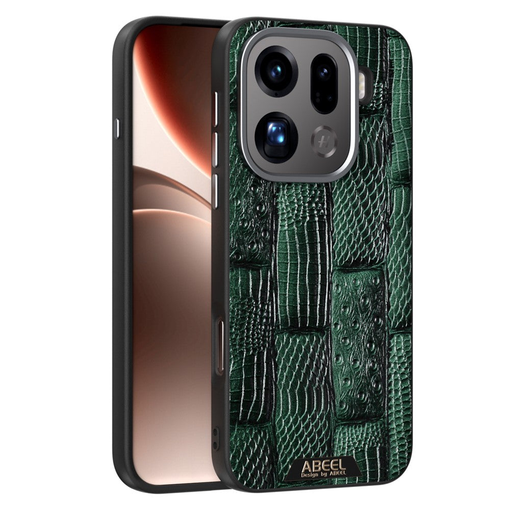 ABEEL For Oppo Find X9 Pro 5G Case Compatible with MagSafe Beast Texture Micro-Embossing Back Cover
