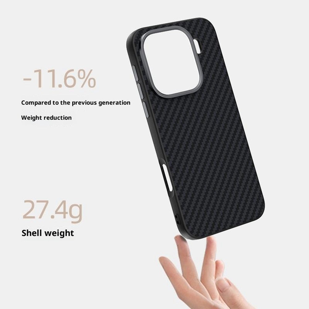 ABEEL For Oppo Find X9 Pro 5G Case Compatible with MagSafe Carbon Fiber Texture Back Cover