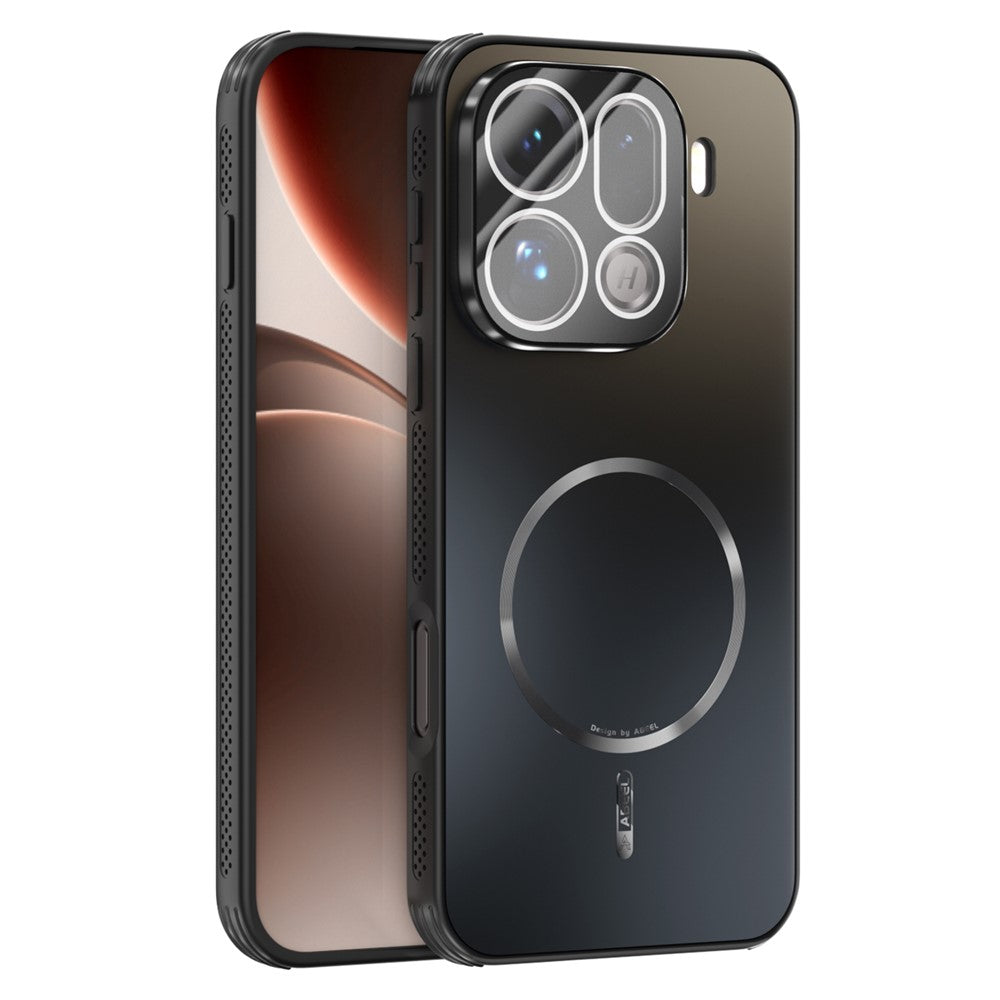 ABEEL For Oppo Find X9 Pro 5G Case Compatible with MagSafe TPU PC Cooling Matte Phone Back Cover with Lens Film