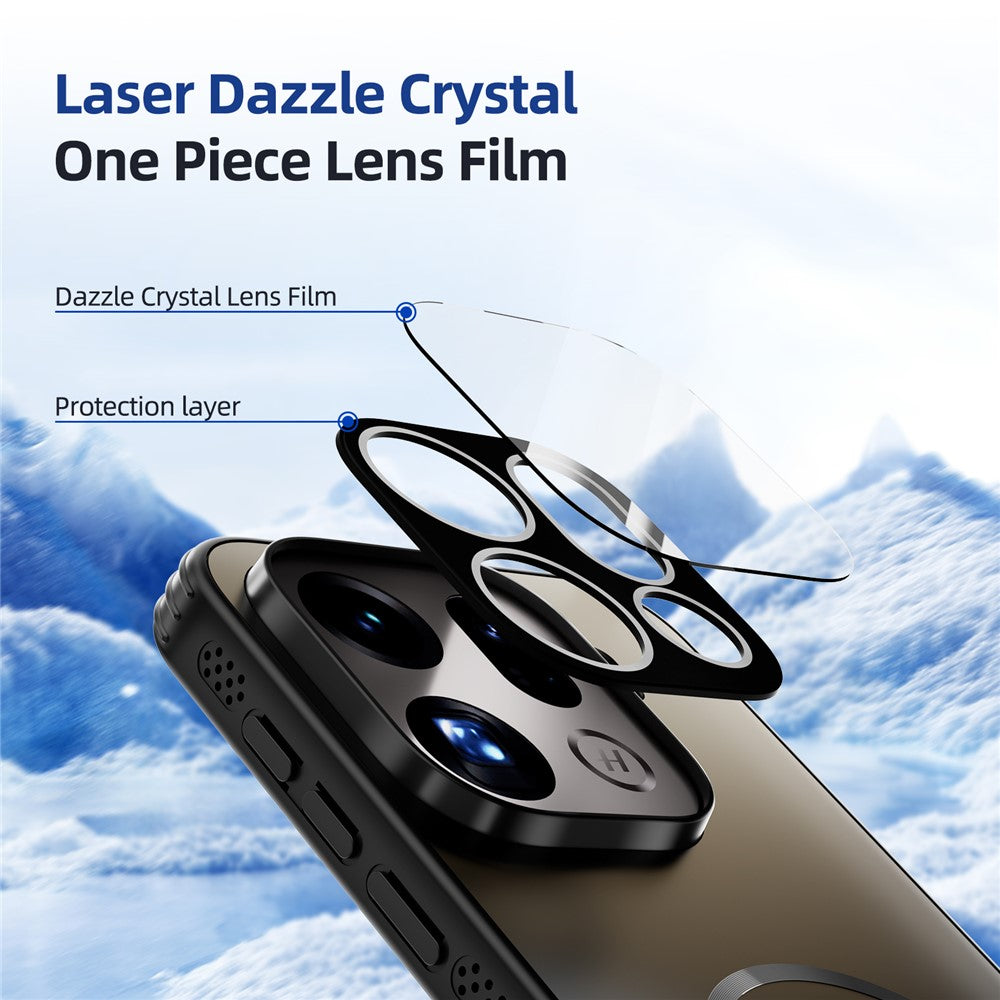 ABEEL For Oppo Find X9 Pro 5G Case Compatible with MagSafe TPU PC Cooling Matte Phone Back Cover with Lens Film