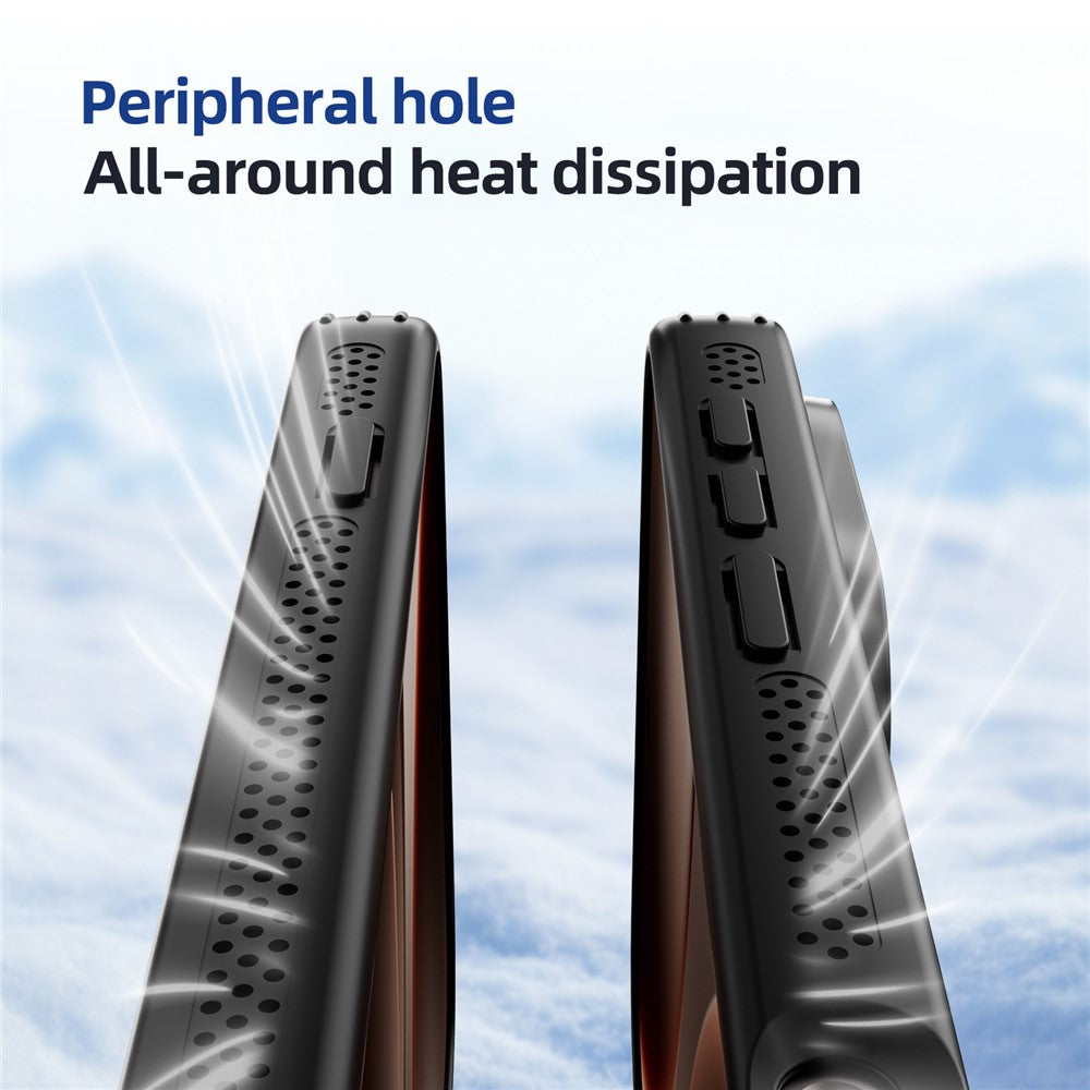 ABEEL For Oppo Find X9 Pro 5G Case Compatible with MagSafe TPU PC Cooling Matte Phone Back Cover with Lens Film