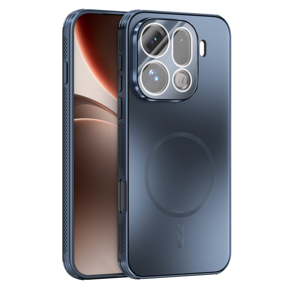ABEEL For Oppo Find X9 Pro 5G Case Compatible with MagSafe TPU PC Cooling Matte Phone Back Cover with Lens Film