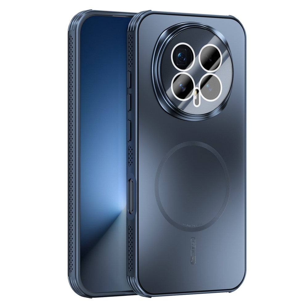 ABEEL For Honor Magic8 5G Case Compatible with MagSafe TPU PC Cooling Matte Phone Back Cover with Lens Film