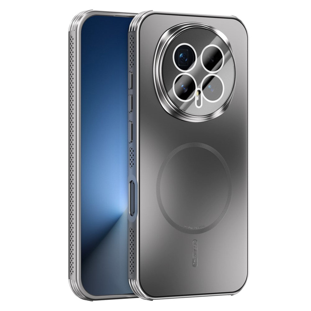 ABEEL For Honor Magic8 5G Case Compatible with MagSafe TPU PC Cooling Matte Phone Back Cover with Lens Film