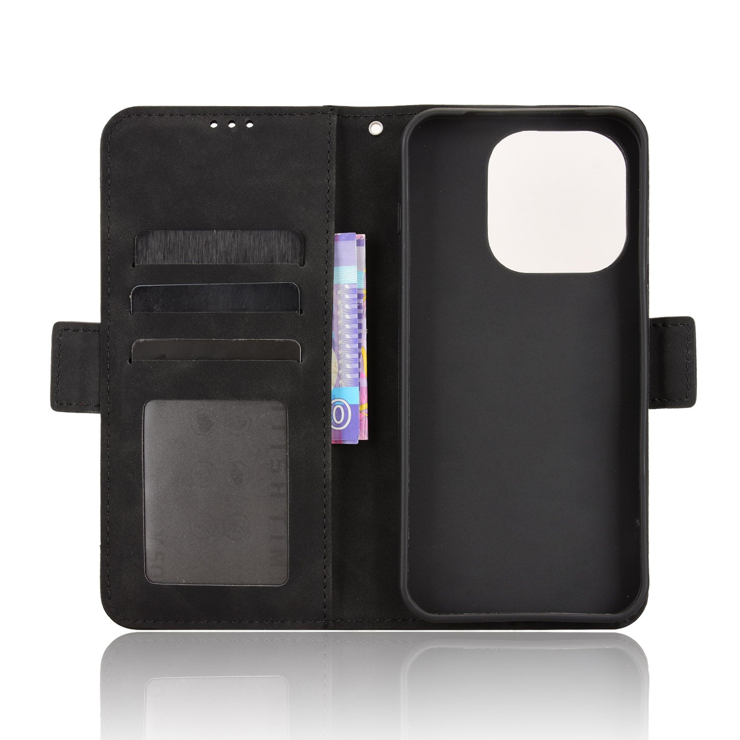 For OnePlus 15 5G Leather Case Phone Wallet Cover with Multiple Card Slots