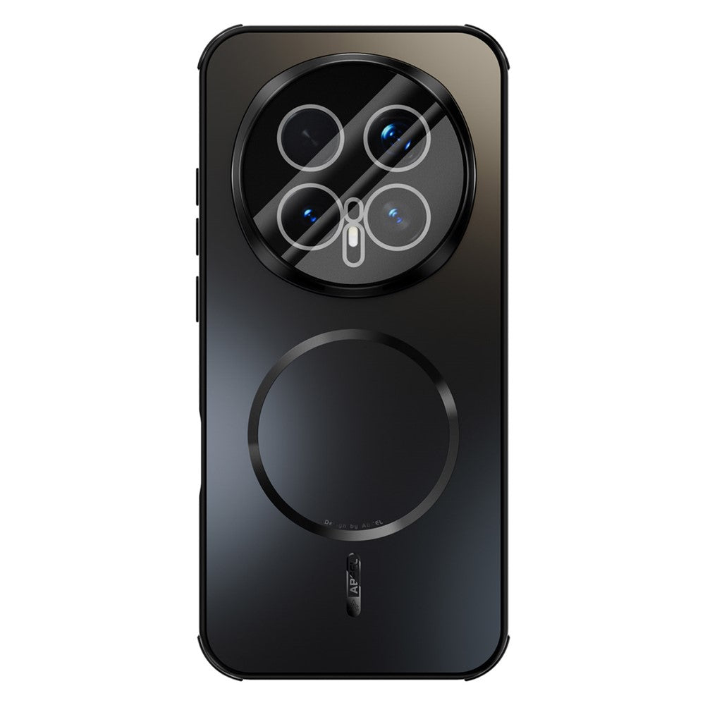 ABEEL For Honor Magic8 Pro 5G Case Compatible with MagSafe TPU PC Cooling Matte Phone Back Cover with Lens Film