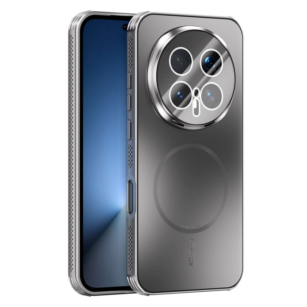 ABEEL For Honor Magic8 Pro 5G Case Compatible with MagSafe TPU PC Cooling Matte Phone Back Cover with Lens Film