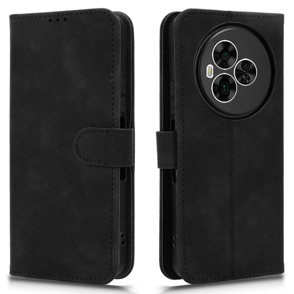 For TCL NxtPaper 60 Ultra 5G Leather Case Skin Feel Anti Drop Wallet Flip Phone Cover