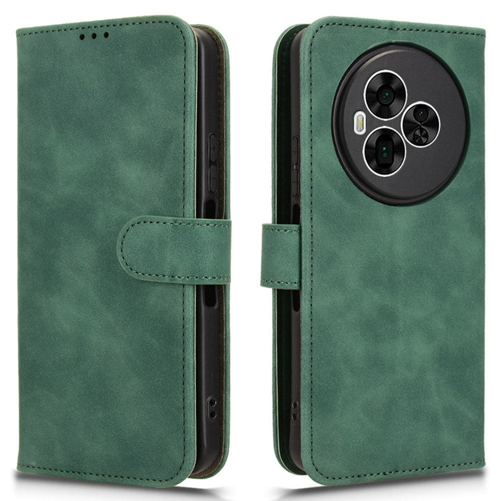 For TCL NxtPaper 60 Ultra 5G Leather Case Skin Feel Anti Drop Wallet Flip Phone Cover