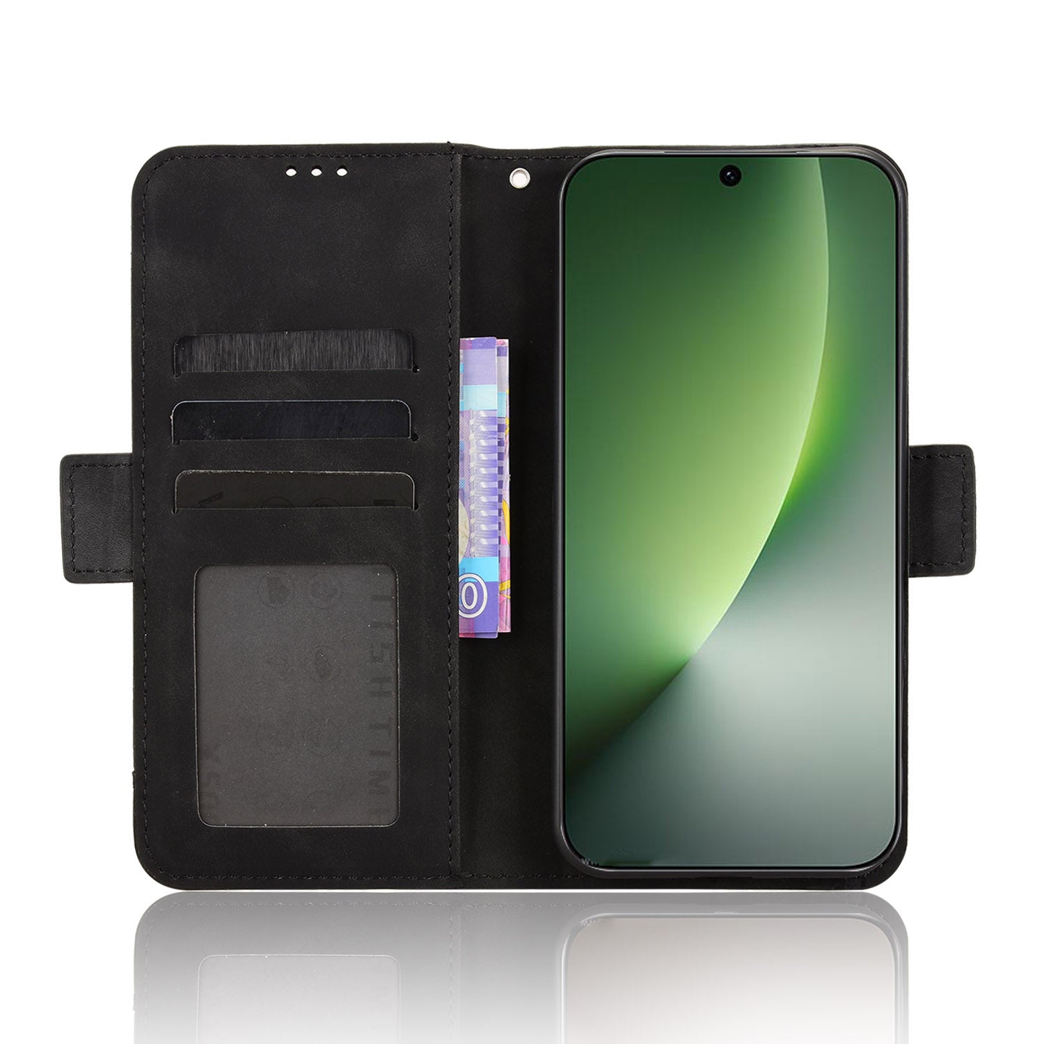 For Honor Magic8 5G Leather Case Phone Wallet Cover with Multiple Card Slots