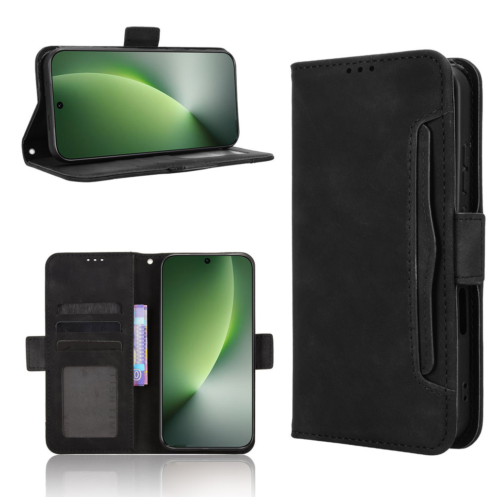 For Honor Magic8 5G Leather Case Phone Wallet Cover with Multiple Card Slots