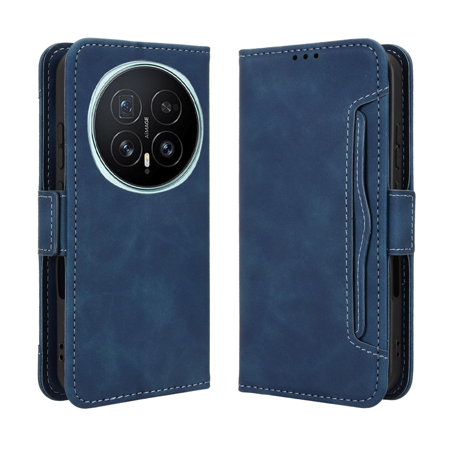 For Honor Magic8 5G Leather Case Phone Wallet Cover with Multiple Card Slots