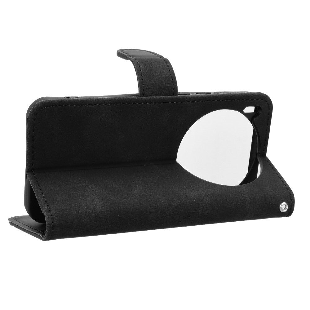 For vivo X300 5G Leather Case Skin Feel Anti Drop Wallet Flip Phone Cover