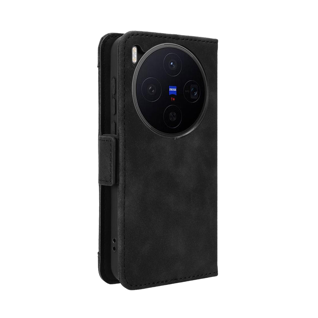 For vivo X300 5G Leather Case Phone Wallet Cover with Multiple Card Slots