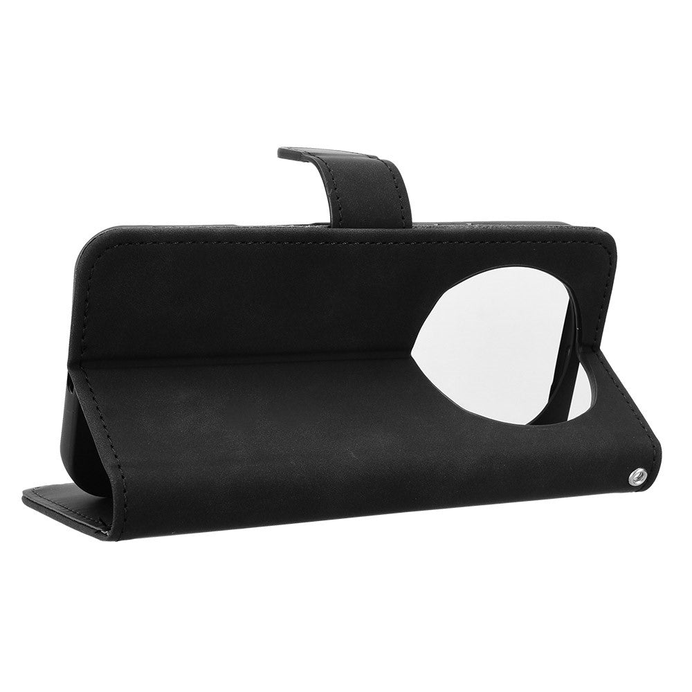 For Honor Magic8 5G Leather Case Skin Feel Anti Drop Wallet Flip Phone Cover