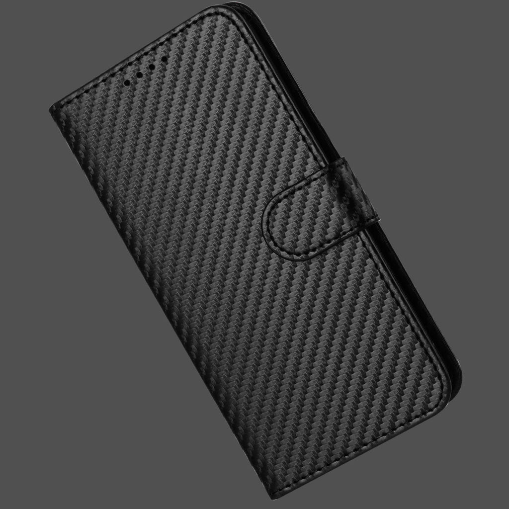 For Samsung Galaxy S26 Pro Wallet Case with Strap Carbon Fiber Texture Leather Mobile Cover