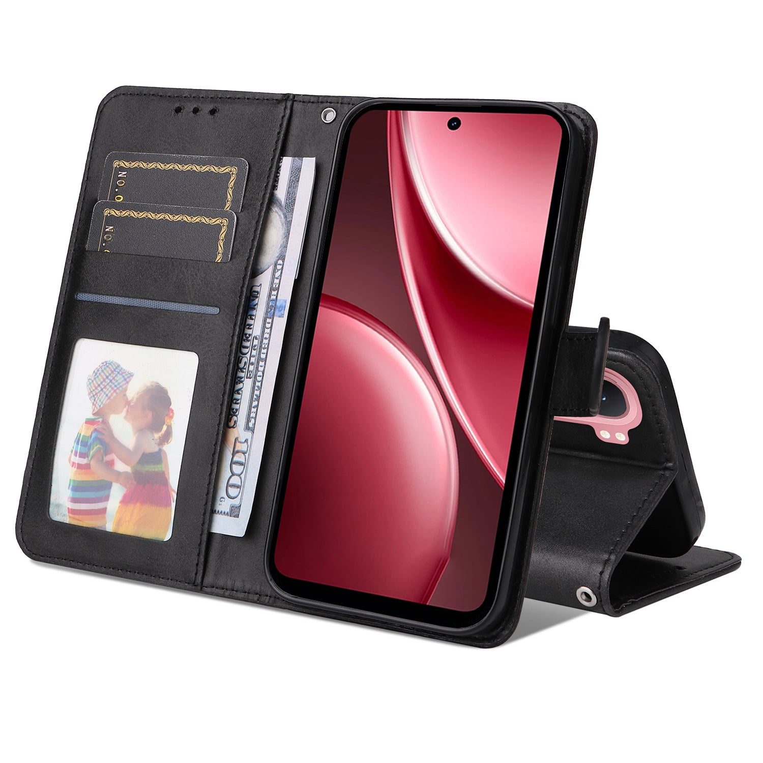 For vivo Y21d / vivo Y31 5G Case Wallet PU Leather Folio Flip Phone Cover