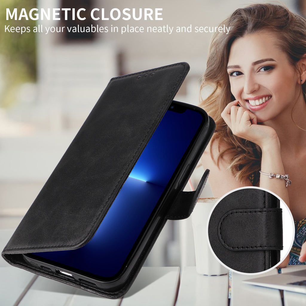 For vivo Y21d / vivo Y31 5G Case Wallet PU Leather Folio Flip Phone Cover