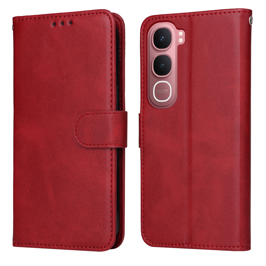 For vivo Y21d / vivo Y31 5G Case Wallet PU Leather Folio Flip Phone Cover