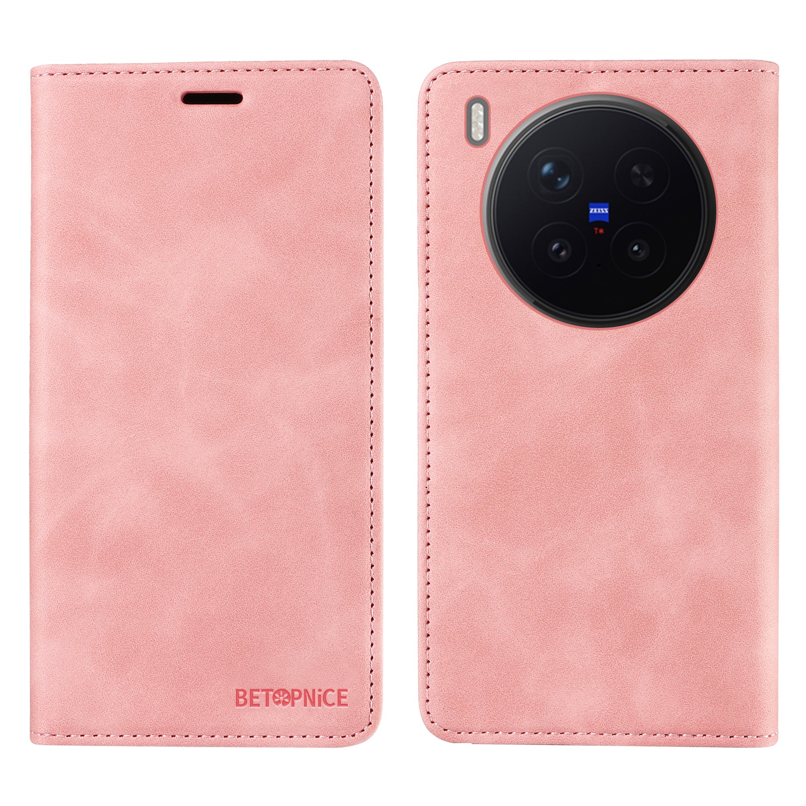 For vivo X300 Pro 5G Case BETOPNICE Magnetic Closure RFID Blocking Wallet Stand Leather Phone Cover