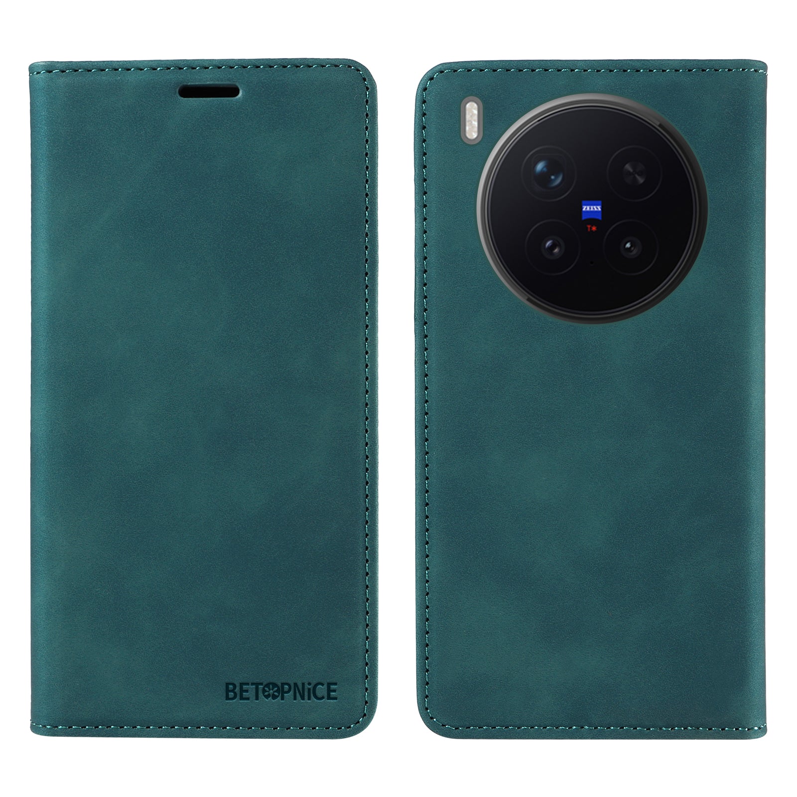 For vivo X300 Pro 5G Case BETOPNICE Magnetic Closure RFID Blocking Wallet Stand Leather Phone Cover