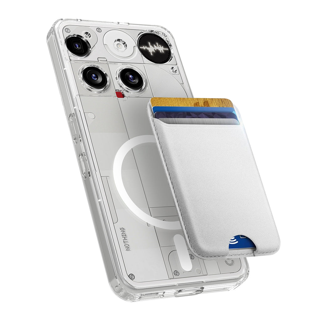 For Nothing Phone (3) 5G Clear Phone Case Compatible with MagSafe TPU+Acrylic Back Cover