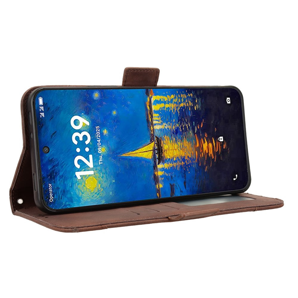 For TCL NxtPaper 60 Ultra 5G Leather Case Phone Wallet Cover with Multiple Card Slots