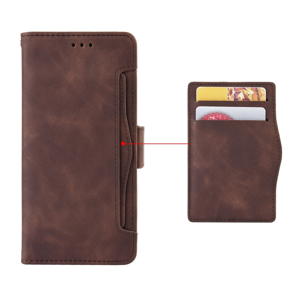 For TCL NxtPaper 60 Ultra 5G Leather Case Phone Wallet Cover with Multiple Card Slots