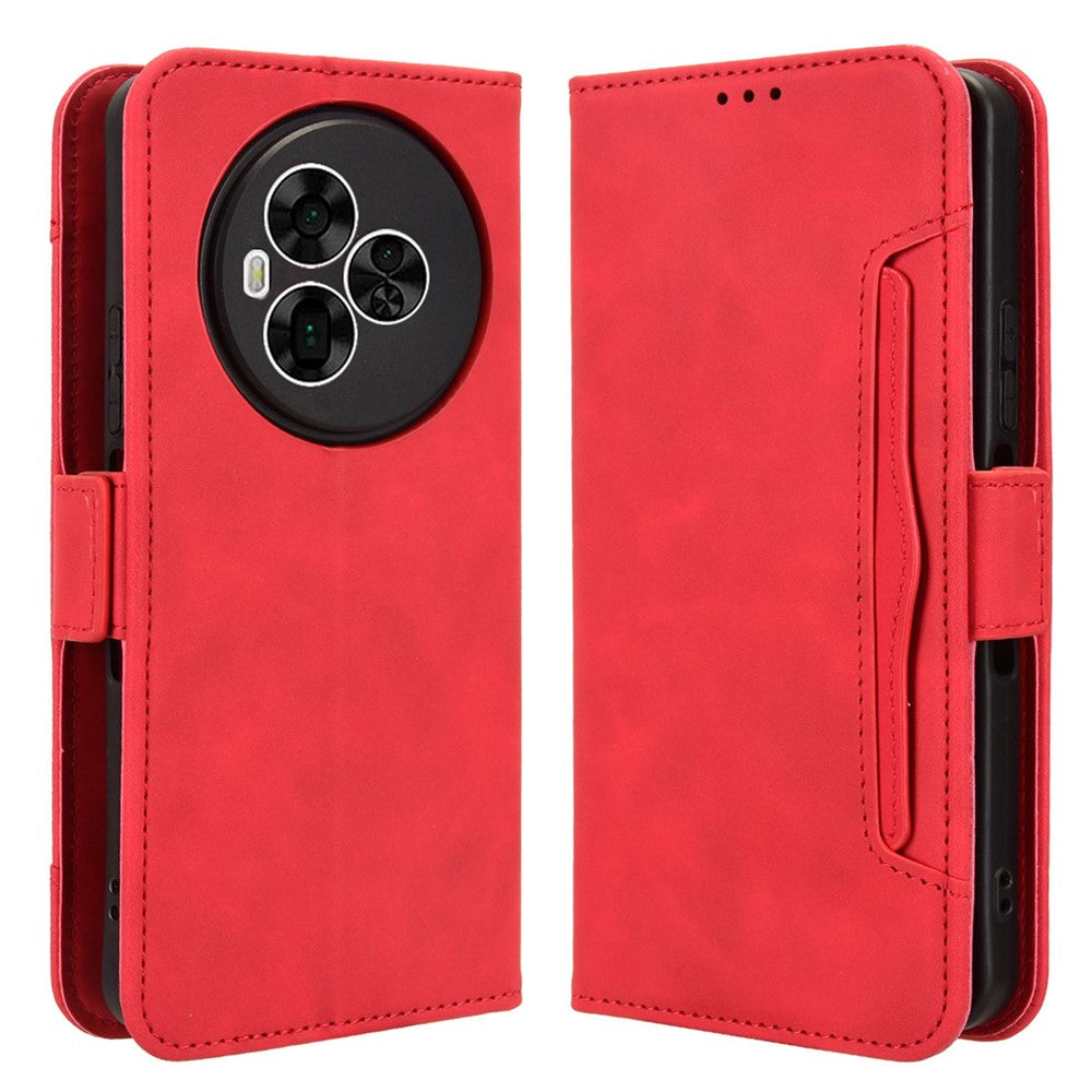 For TCL NxtPaper 60 Ultra 5G Leather Case Phone Wallet Cover with Multiple Card Slots