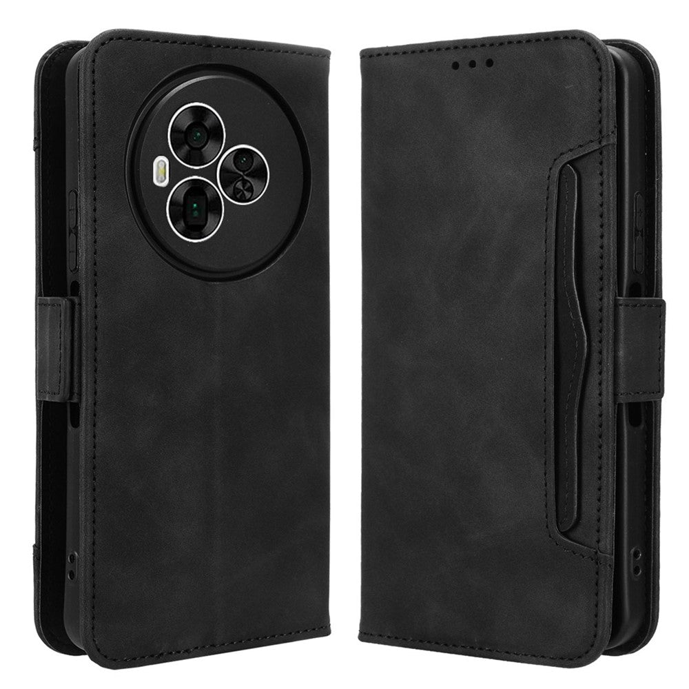 For TCL NxtPaper 60 Ultra 5G Leather Case Phone Wallet Cover with Multiple Card Slots