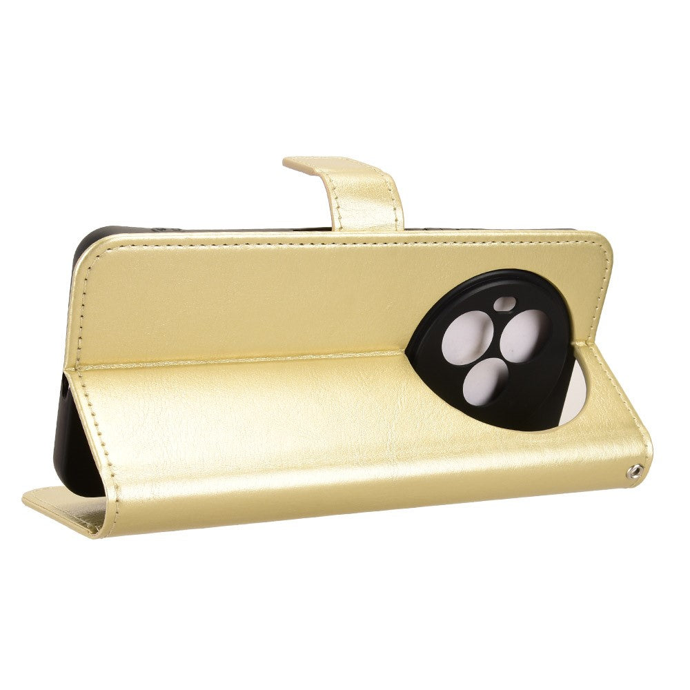 For TCL NxtPaper 60 Ultra 5G PU Leather Case with Strap Crazy Horse Texture Phone Wallet Cover