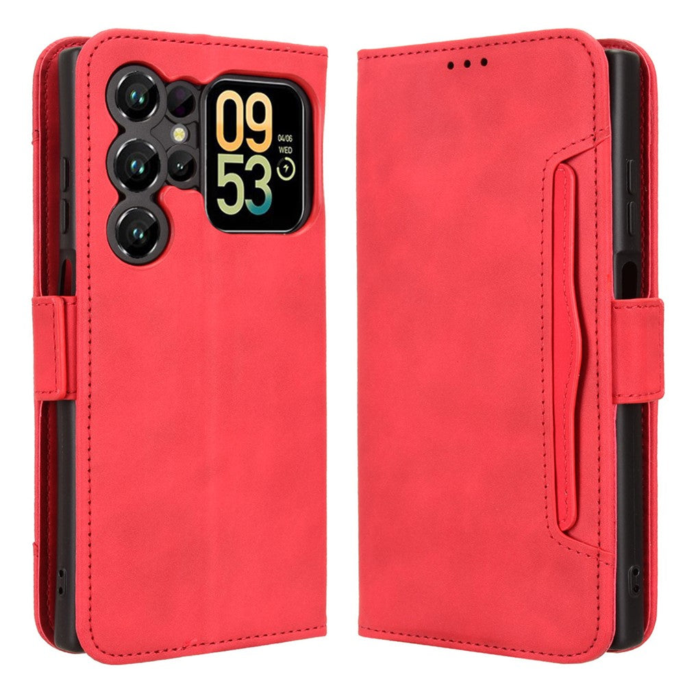 For Oukitel C62 / C62 Pro Leather Case Phone Wallet Cover with Multiple Card Slots
