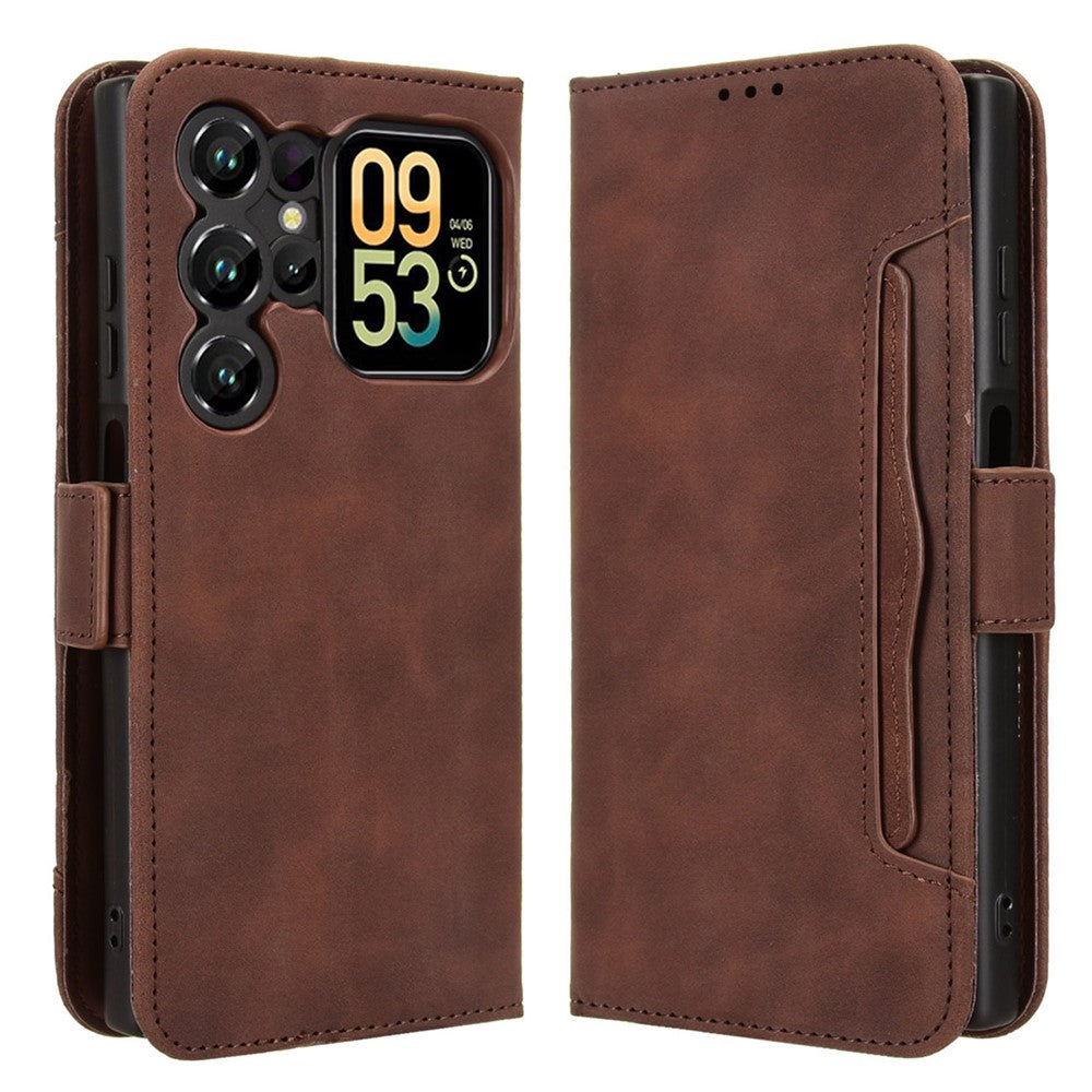 For Oukitel C62 / C62 Pro Leather Case Phone Wallet Cover with Multiple Card Slots