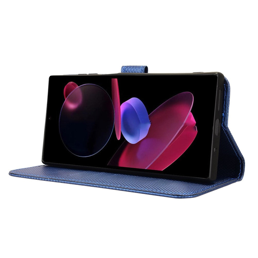 For Oukitel C62 / C62 Pro Leather Wallet Case with Strap Diamond Texture Phone Cover