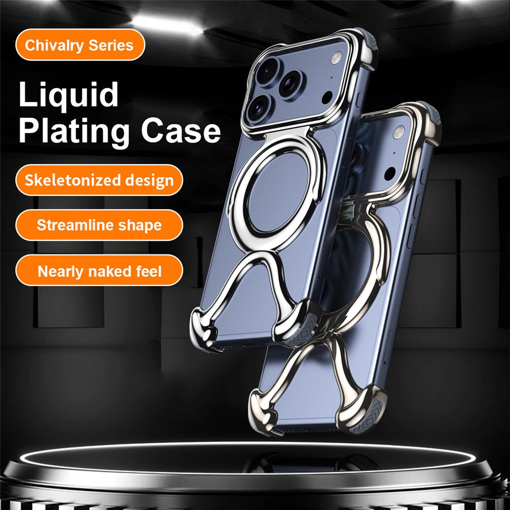 Coque de protection rigide en polycarbonate magnétique pour iPhone 17 Pro avec système de refroidissement ajouré pour une meilleure dissipation de la chaleur