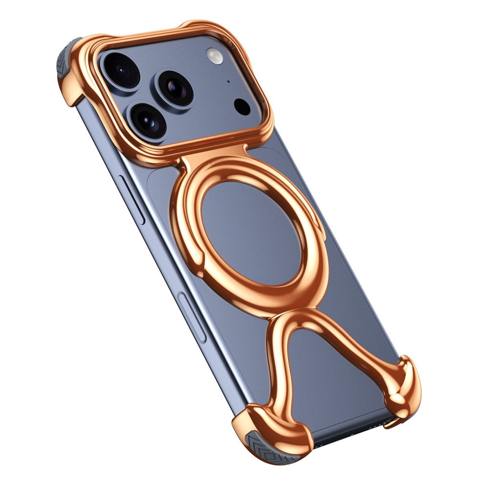 Coque de protection rigide en polycarbonate magnétique pour iPhone 17 Pro avec système de refroidissement ajouré pour une meilleure dissipation de la chaleur