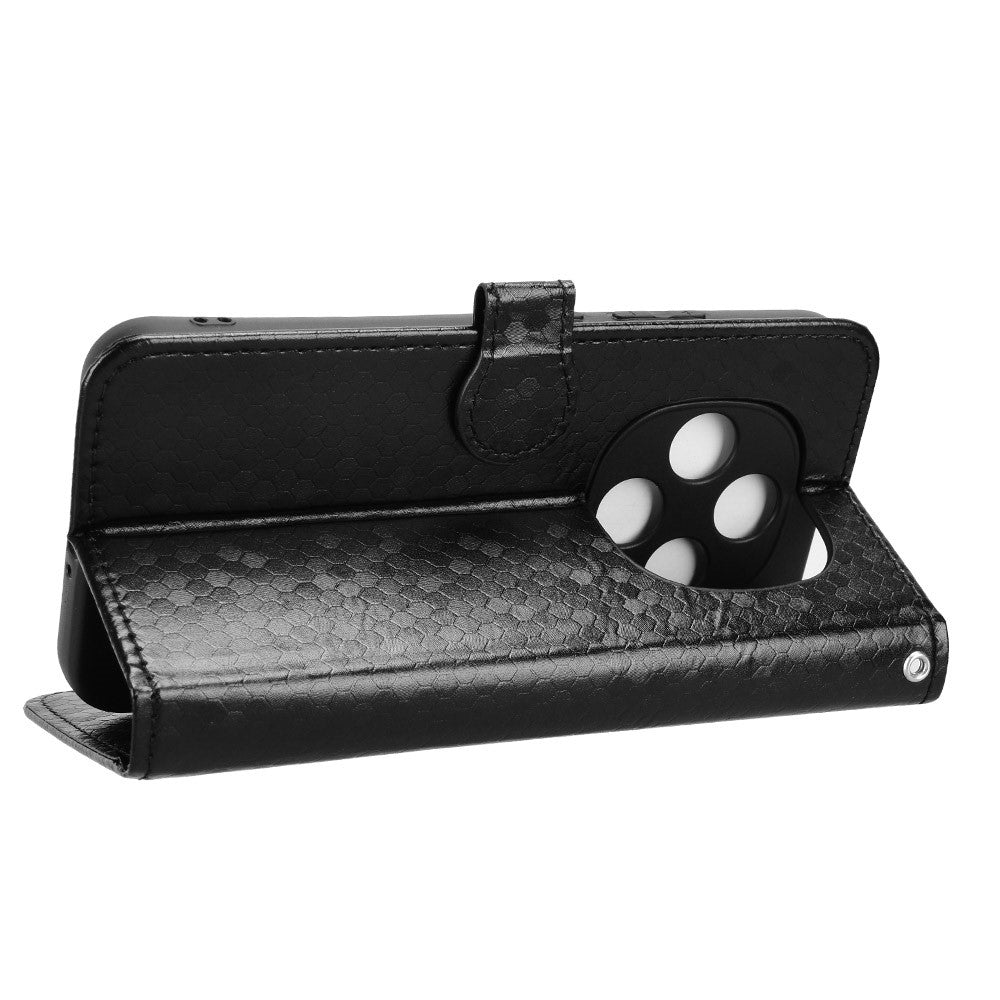 For Oppo F13 Pro 5G  /  A6 Pro 5G (China) Wallet Case Dot Pattern Imprint PU Leather Phone Cover with Wrist Strap