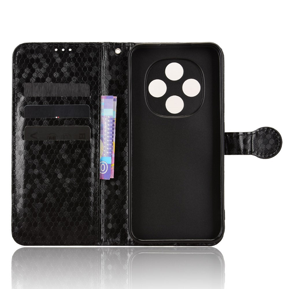 For Oppo F13 Pro 5G  /  A6 Pro 5G (China) Wallet Case Dot Pattern Imprint PU Leather Phone Cover with Wrist Strap