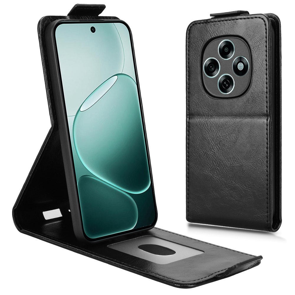 For Oppo F13 Pro 5G  /  A6 Pro 5G (China) Stand Case Magnetic Clasp Vertical Flip Leather Phone Cover with Card Holder