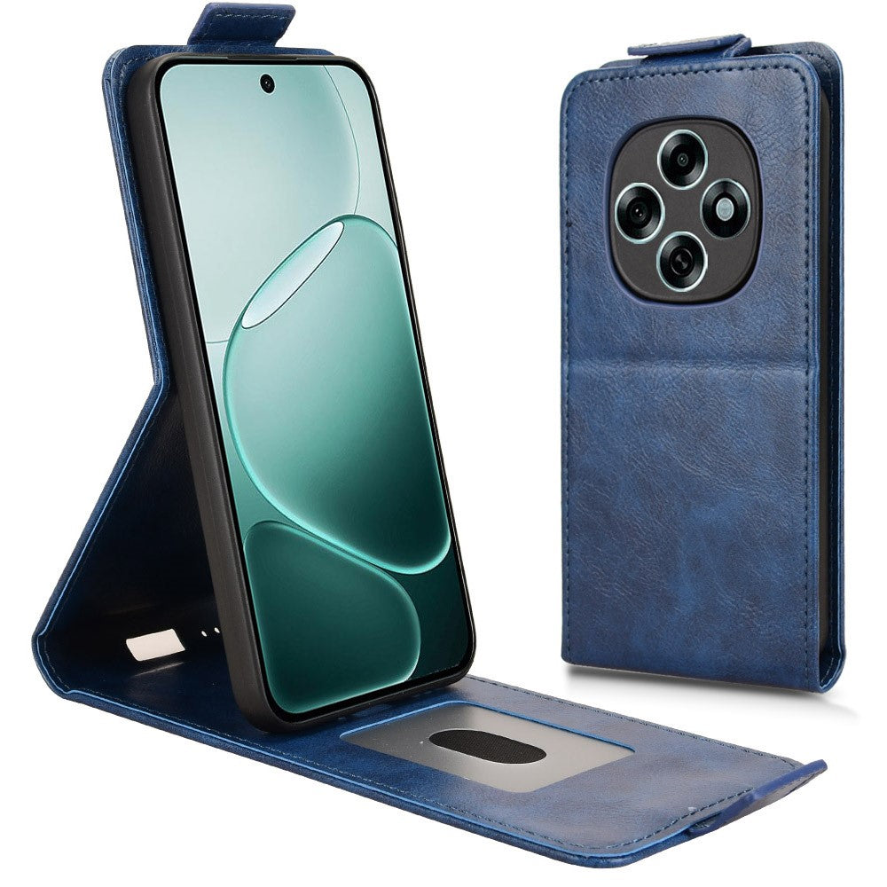 For Oppo F13 Pro 5G  /  A6 Pro 5G (China) Stand Case Magnetic Clasp Vertical Flip Leather Phone Cover with Card Holder